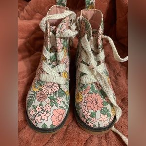 Cat & Jack Floral Toddler Boots